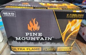 LEÑOS PARA CHIMENEA 9/2.17 KG PINE MOUNTAIN