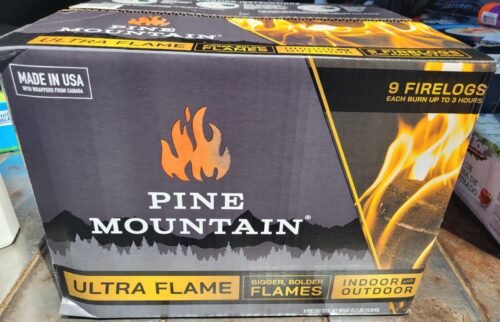 LEÑOS PARA CHIMENEA 9/2.17 KG PINE MOUNTAIN