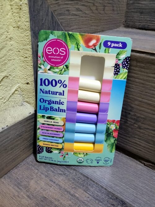HUMECTANTE PARA LABIOS 7 PIEZAS EOS BÁLSAMO ORGÁNICO