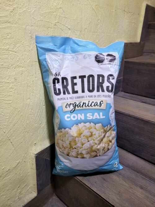PALOMITAS ORGÁNICAS CON SAL 340 G CRETORS