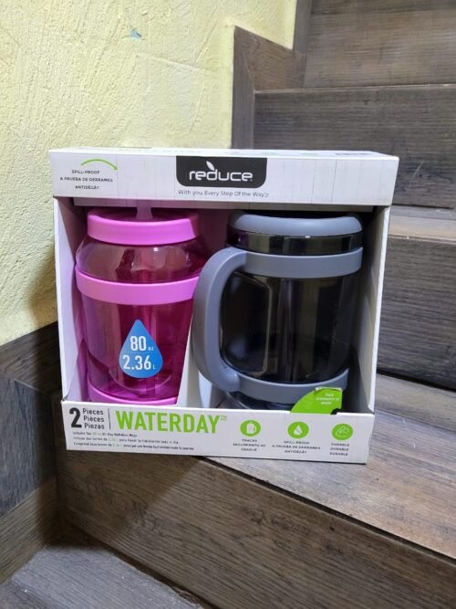 DOS TARROS DE 2.36L 2 PIEZAS REDUCE - WATERDAY