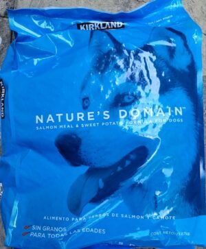 ALIMENTO PARA PERRO SALMON/CAMOTE 15.87 KG KS NATURE´S DOMAIN