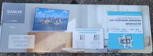 SOPORTE PARA TELEVISOR INCLINABLE,EXTENSIBLE SANUS 42-90"