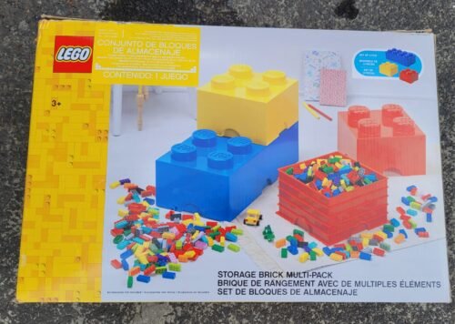 BLOQUES DE ALMACENAJE JUEGO DE 3 PZAS. LEGO