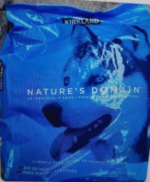 ALIMENTO PARA PERRO SALMON/CAMOTE 15.87 KG KS NATURE´S DOMAIN