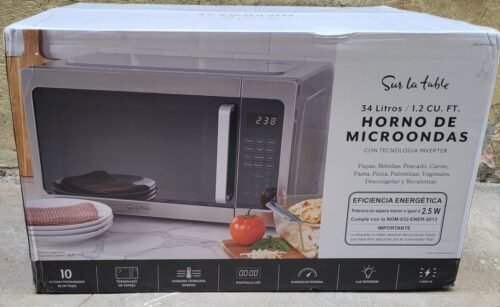 MICROONDAS INVERTER 1.2 CU SUR LA TABLE