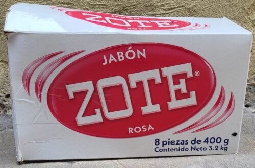 JABÓN EN BARRA 6/400 G ZOTE