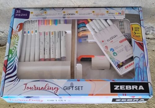 SET DE JOURNALING 35 PIEZAS ZEBRA
