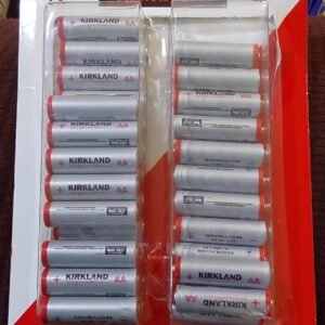 PILAS ALCALINAS AA DE 33 PIEZAS KIRKLAND SIGNATURE