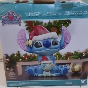 FIGURA DECORATIVA PINTADA A MANO STITCH Y TRAPOS