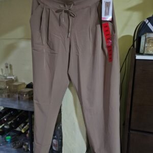 PANTALÓN PARA DAMA SINGLE STITCHATURE (CAFÉ/BEIGE) TALLA M