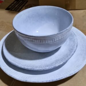 VAJILLA AZUL CLARO 12 PC OVER & BACK