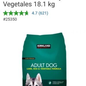 ALIMENTO PERRO ADULTO CORDERO/ARROZ 18.1 KG KIRKLAND SIGNATURE