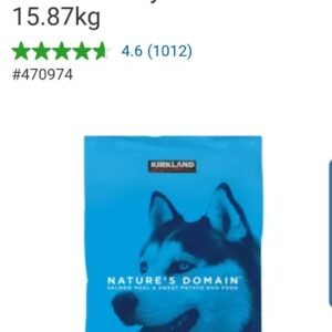 ALIMENTO PARA PERRO SALMON/CAMOTE 15.87 KG KS NATURE´S DOMAIN