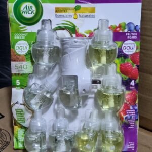 AROMATIZANTE ELÉCTRICO 1 APARATO+ 8 REPUESTOS AIRWICK TEMPORADA