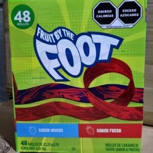 ROLLOS DE CARAMELO 46 PZAS FRUIT BY THE FOOT