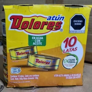 ATUN EN ACEITE 9/140 G DOLORES