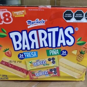 BARRITAS FRESA Y PIÑA 48/55 G MARINELA