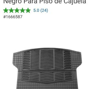 TAPETE PARA CAJUELA CAMIONETA NEGRO MICHELIN