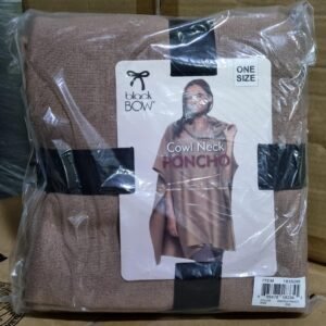 PONCHO PARA DAMA BLACK BOW