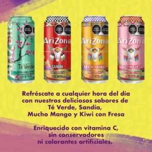SABORES SURTIDOS 20/460 ML ARIZONA