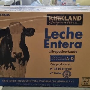 LECHE ENTERA 12/1 L KIRKLAND SIGNATURE