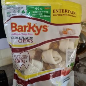 CARNAZA DE RES Y POLLO 8 PZAS BARKY´S