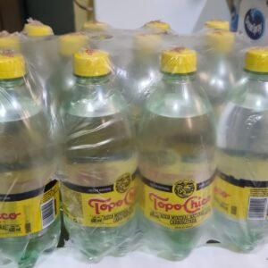 AGUA MINERAL 12/600 ML TOPOCHICO