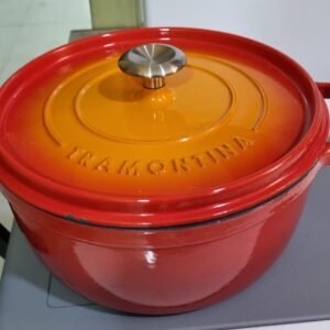 UNA OLLAS DE HIERRO FUNDIDO/5.2L 2PZ TRAMONTINA