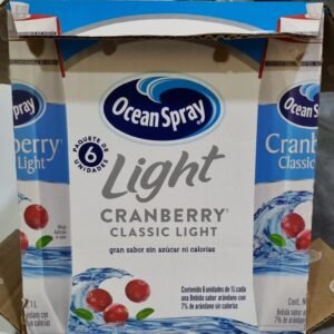 BEBIDA ARÁNDANO LIGHT 6/1 L OCEAN SPRAY