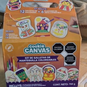 KIT DE GALLETAS DE MANTEQUILLA COLOREA BLES HALLOWEN