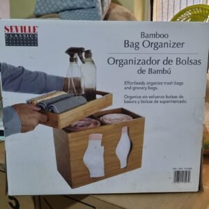 ORGANIZADOR DE BOLSAS DE BAMBU  SEVILLE CLASSIC