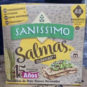 TOSTADITAS DE MAÍZ 48/18 G SALMAS