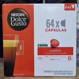 SABOR LUNGO 63 TAZAS NESCAFÉ DOLCE GUSTO